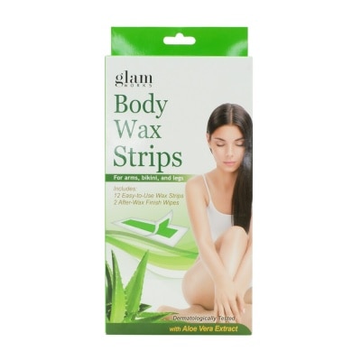 GLAMWORKS Body Wax Strips 1box