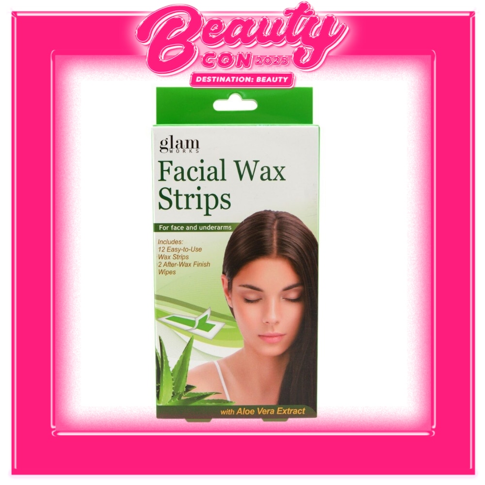 Facial Wax Strips 1box