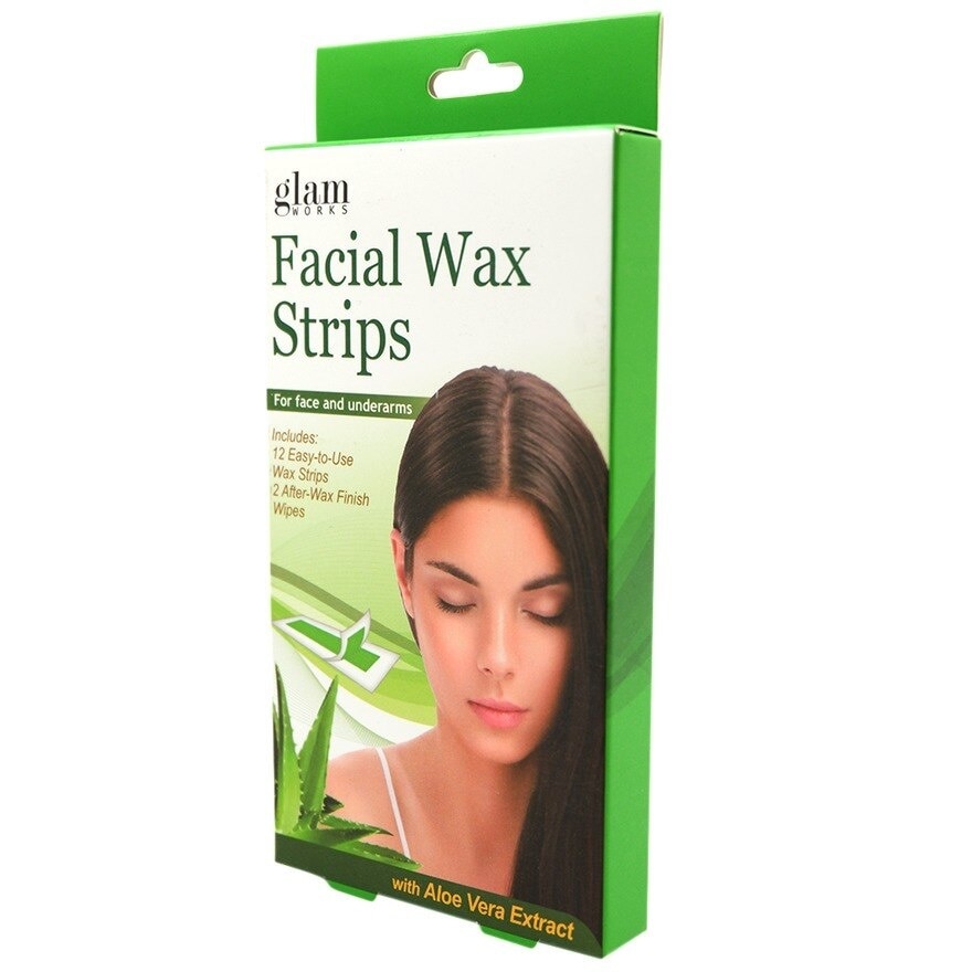 Facial Wax Strips 1box