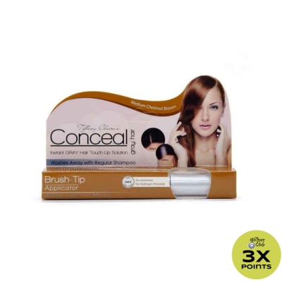 CONCEAL Brush Tip Applicator Medium Chestnut Brown