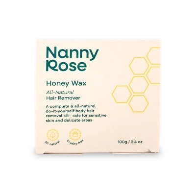 NANNY ROSE Honey Wax All-Natural Hair Remover 100g