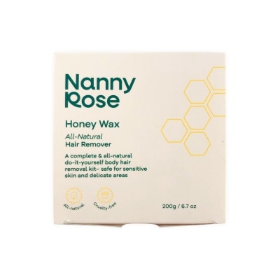 NANNY ROSE Honey Wax All-Natural Hair Remover 200g