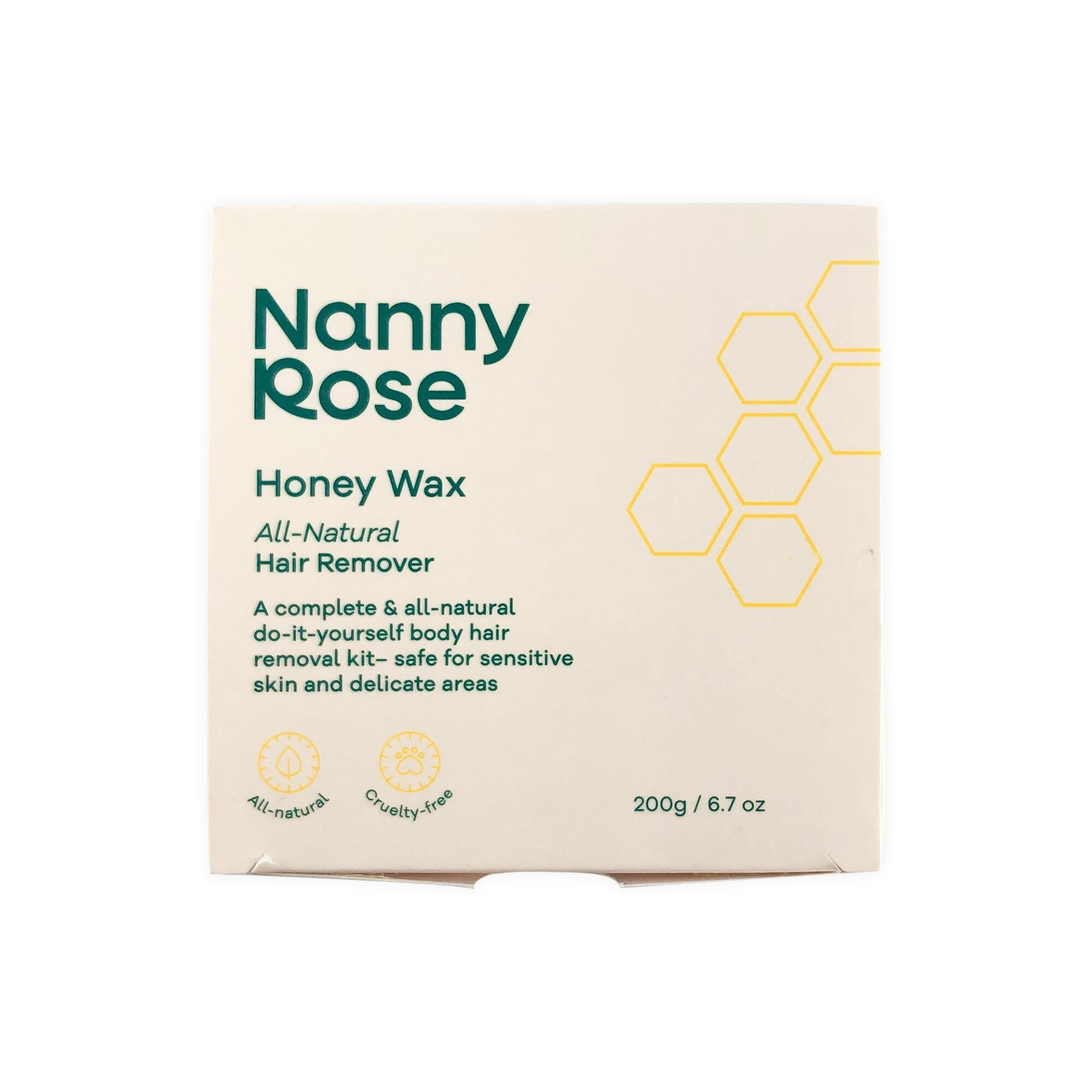 Honey Wax All-Natural Hair Remover 200g