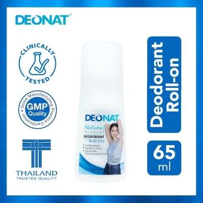 DEO NAT Natural Mineral Deodorant Roll-On 65ml