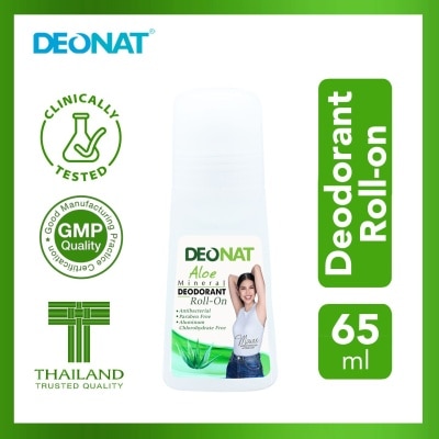 DEO NAT Aloe Mineral Deodorant Roll-On 65ml