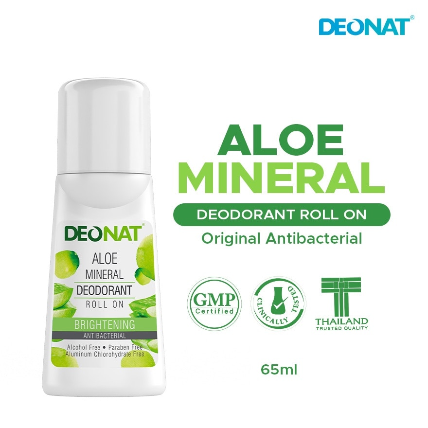 DEONAT Aloe Mineral Deodorant Roll-On 65ml
