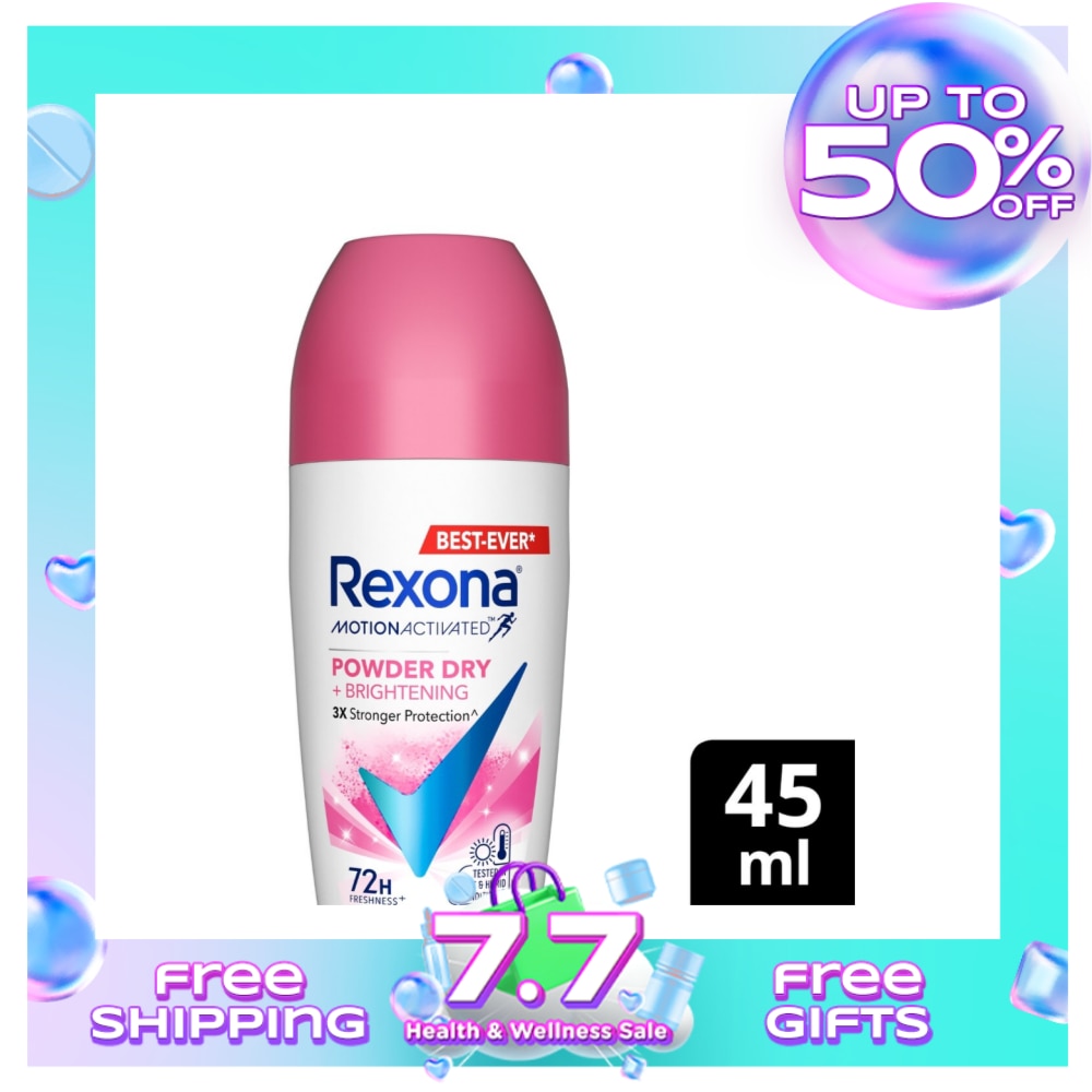REXONA Women Deodorant Roll-On Powder Dry 45ML