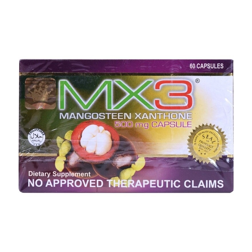 Mangosteen Xanthone 500mg 1 Capsule