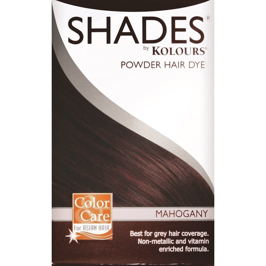 Shades By Kolours Hair Dye 9g Mahogany