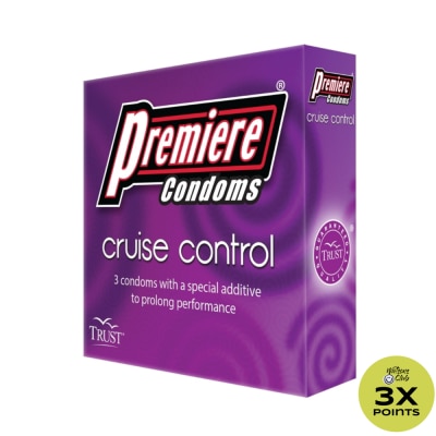 PREMIERE Cruise Control Condom 3 x 24