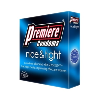 PREMIERE Nice & Tight Condoms 3s