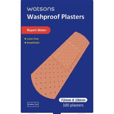 WATSONS Washproof Plasters 100s