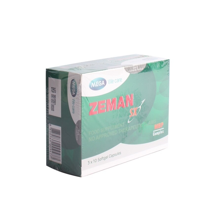 ZMA powder Soft-Gelatin Capsule 1 Capsule