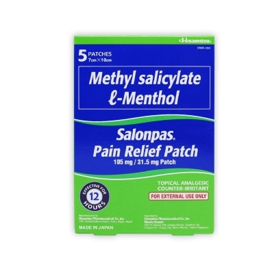 SALONPAS Pain Relief Patch 5s