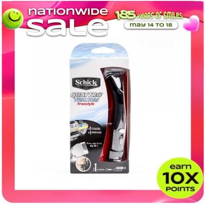 SCHICK - Quattro Freestyle Trimmer