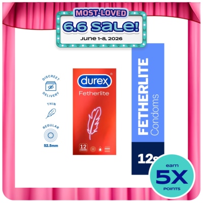DUREX - Condoms Fetherlite 12s
