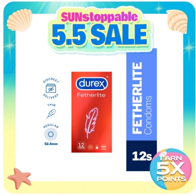 DUREX - Condoms Fetherlite 12s