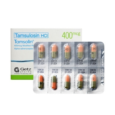 TAMSOLIN Tamsulosin Hcl 400 mcg 1 Tablet [PRESCRIPTION REQUIRED]