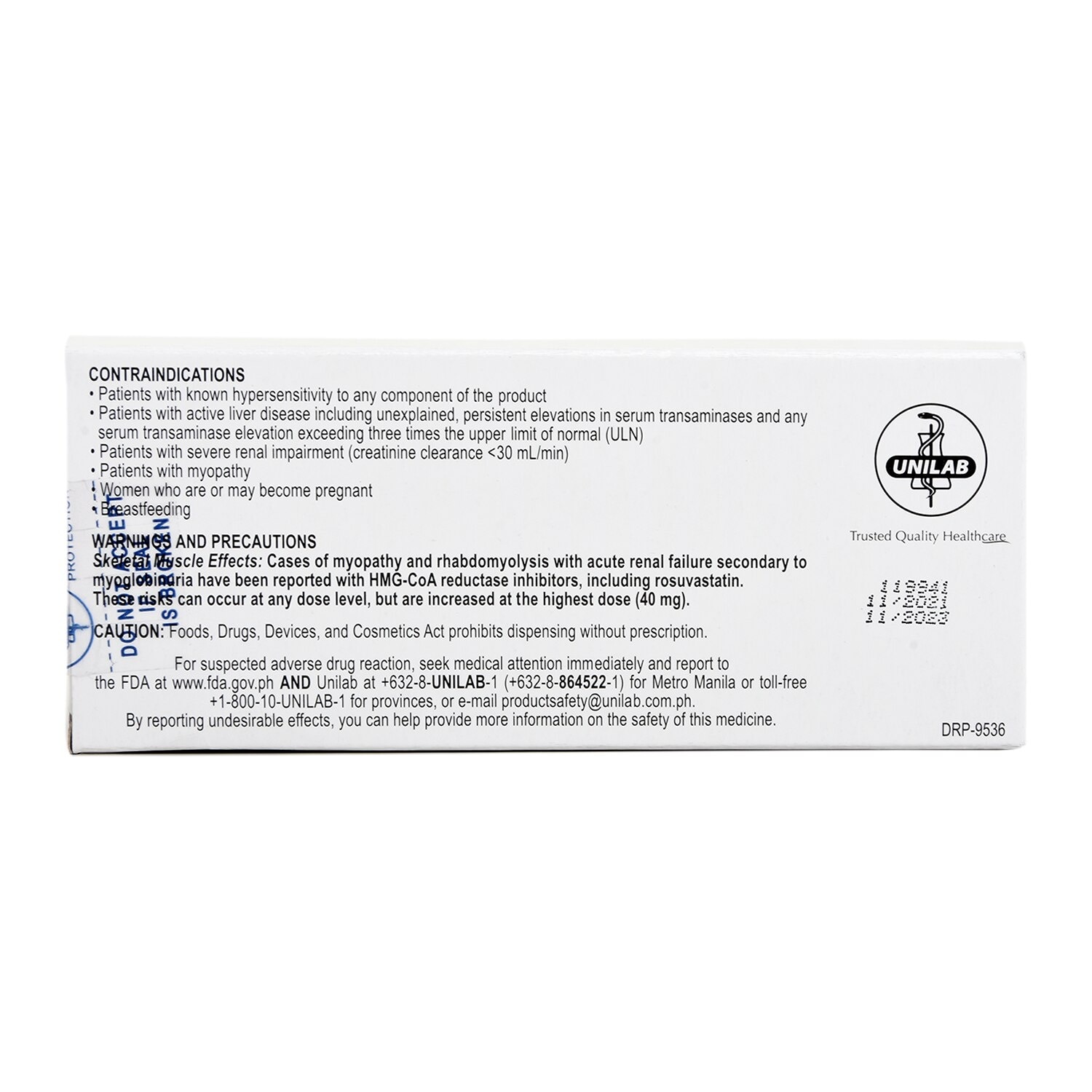 Roswin Rosuvastatin 20mg 1 Tablet [Prescription Required]