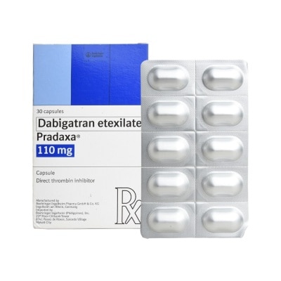 PRADAXA Dabigatran etexilate 110mg 1 Capsule [PRESCRIPTION REQUIRED]