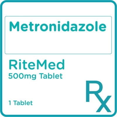 RITEMED Metronidazole 500mg 1 Tablet [PRESCRIPTION REQUIRED]