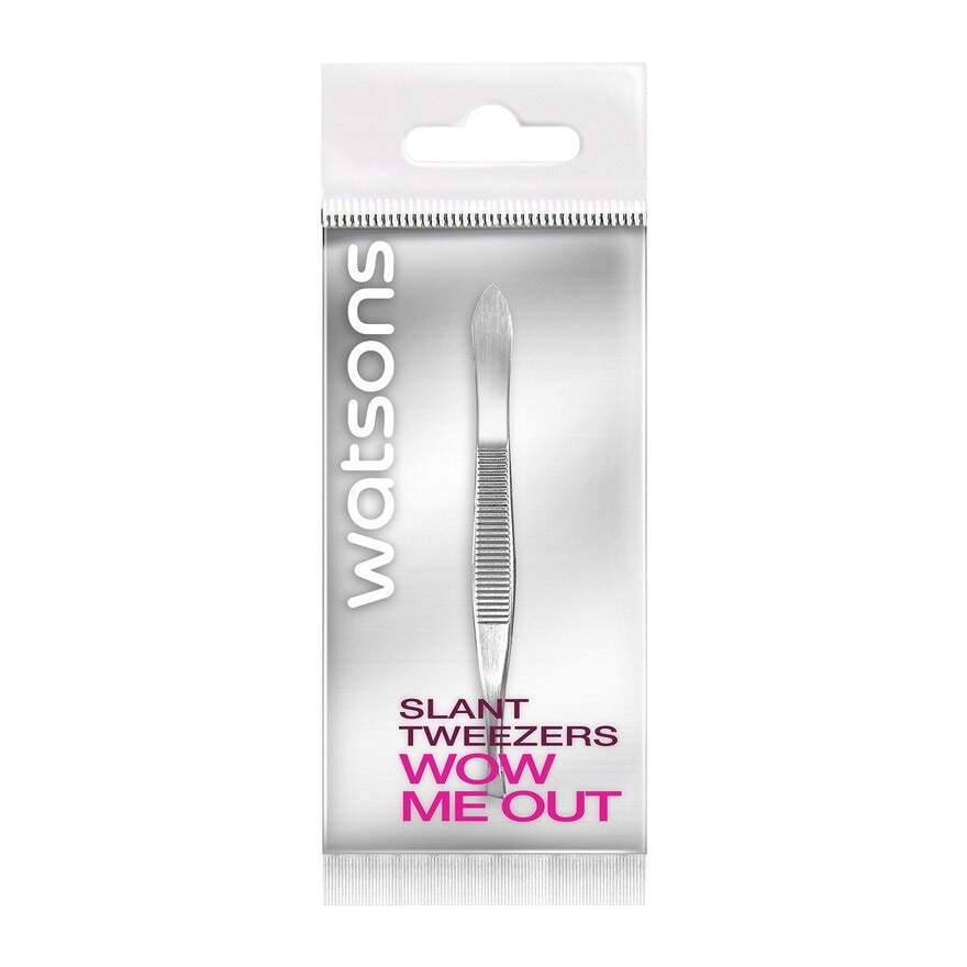 Stainless Steel Slant Tweezers