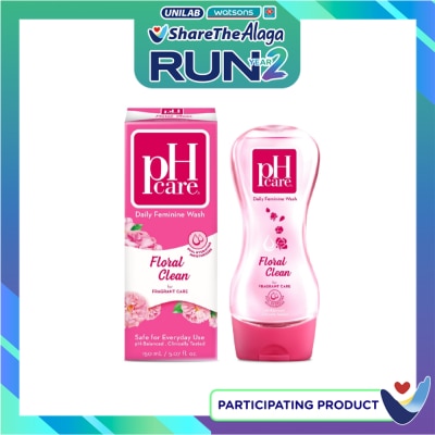PH CARE Feminine Wash Floral Clean 150ml image
