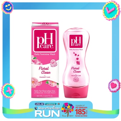 PH CARE Feminine Wash Floral Clean 150ml