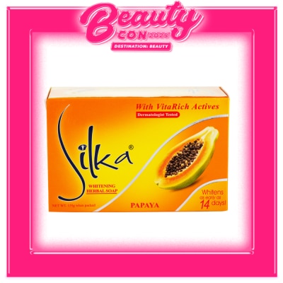 SILKA SILKA Whitening Herbal Soap Enriched with Vitamin E 135g