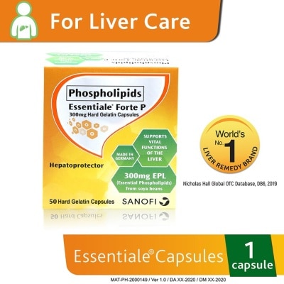 ESSENTIALE Essentiale Forte P Phospholipids 300mg 1 Capsule