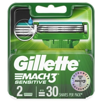 GILLETTE Mach 3 Sensitive Cartridge 2s