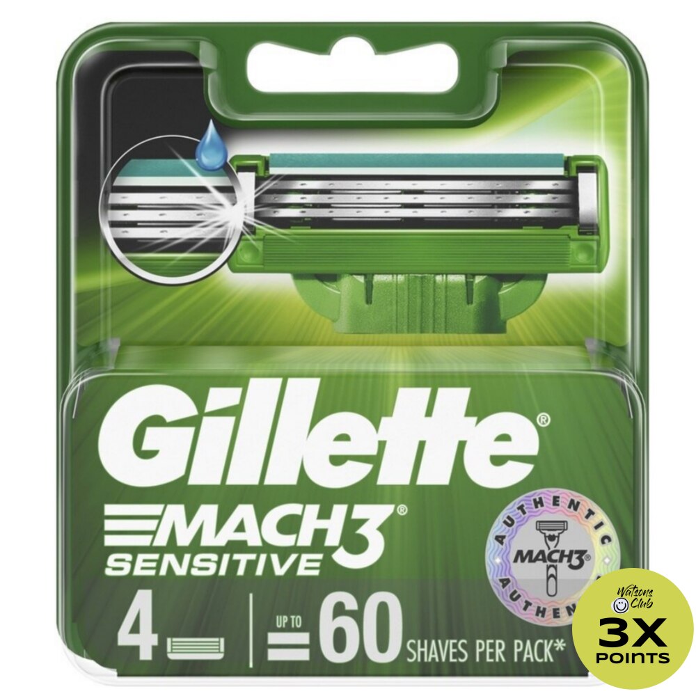 Mach 3 Sensitive Cartridge 4s