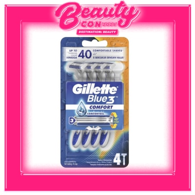 GILLETTE Blue 3 Blister Pack 4s