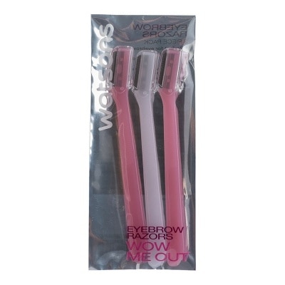 WATSONS Wow Me Out Eyebrow Razor 3 Piece Pack