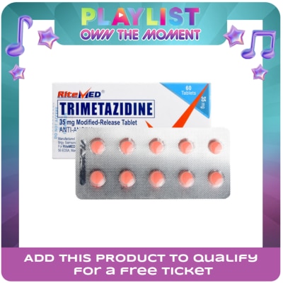 RITEMED - Trimetazidine 35mg 1 Tablet [PRESCRIPTION REQUIRED]