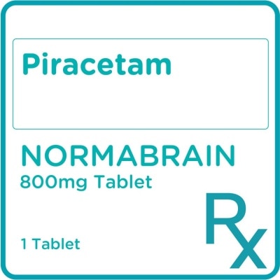 NORMABRAIN - Piracetam 800mg 1 Tablet [Prescription Required]