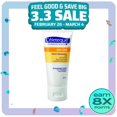 CELETEQUE Celeteque Sun Matte Moisturizer with SPF30 50ml