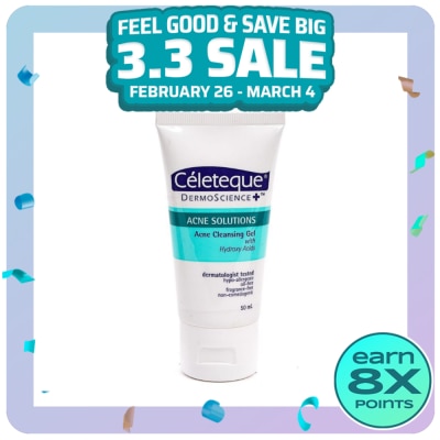 CELETEQUE Celeteque Dermo Science Acne Cleansing Gel 50ml
