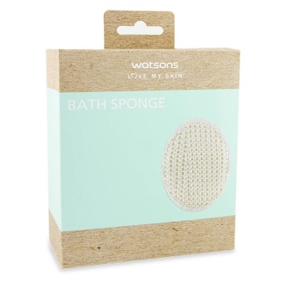 WATSONS Bath Sponge With Terry And Natural Sisal 1pc