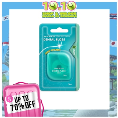 WATSONS Dental Floss Mint 50m
