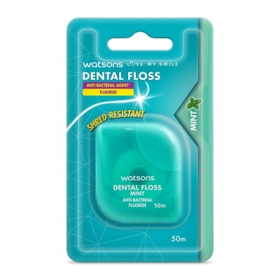 WATSONS Mint Dental Floss with Fluoride 50 meters