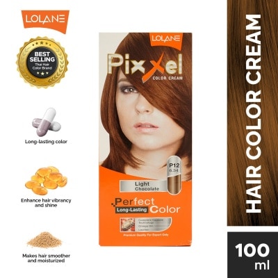 LOLANE Pixxel Color Cream P12 Light Chocolate 6.34