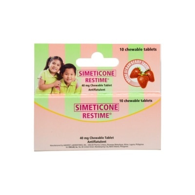 RESTIME Chewable Tablet 40mg X 10 Pack