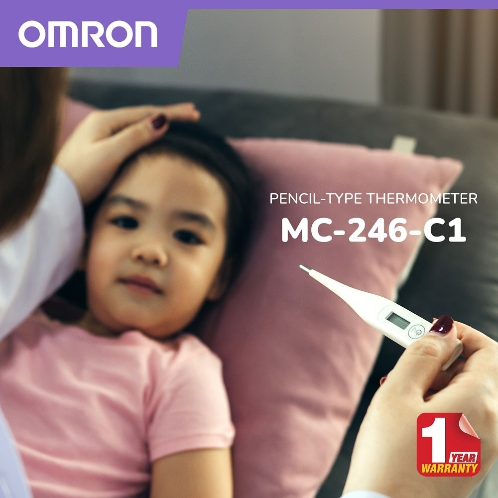 OMRON MC-246 Digital Pencil-type Thermometer for Baby and Body Temperature