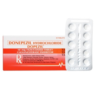 DOPEZIL Donepezil Hydrochloride 10mg 1 Tablet [PRESCRIPTION REQUIRED]