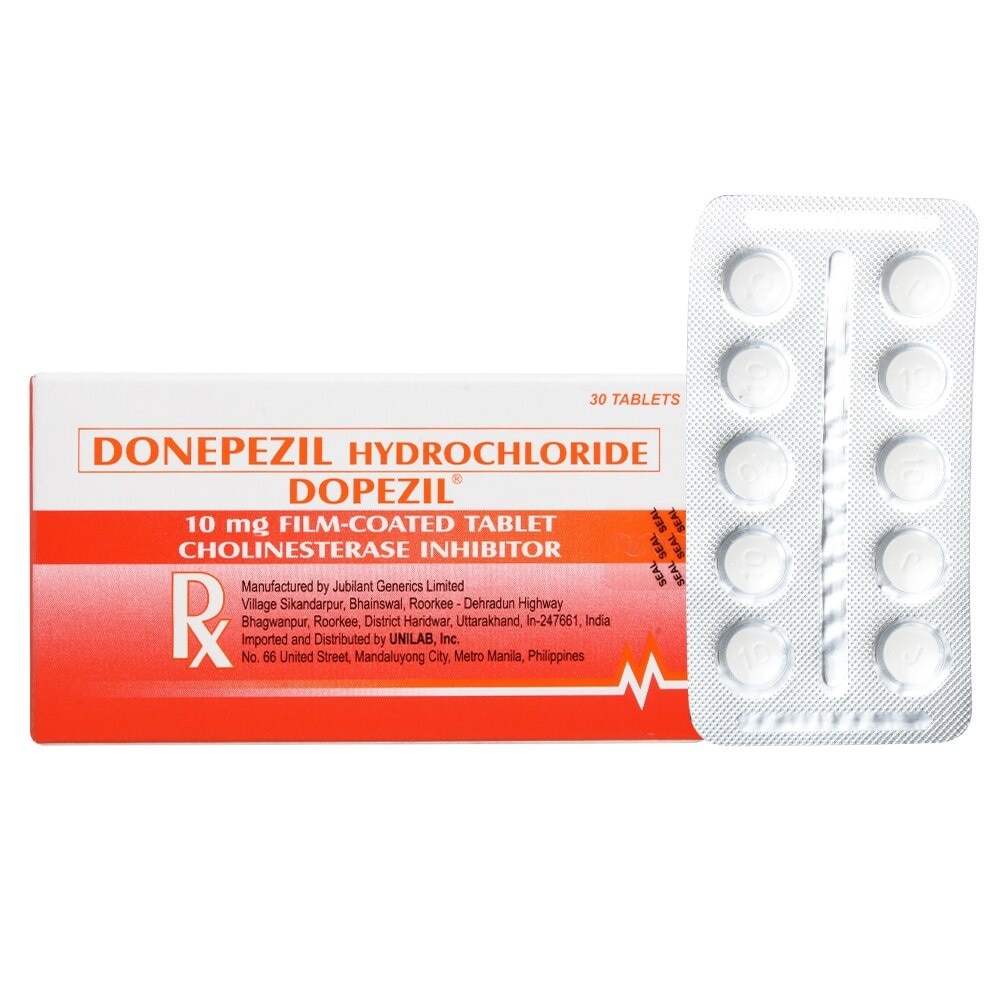 Donepezil Hydrochloride 10mg 1 Tablet [PRESCRIPTION REQUIRED]