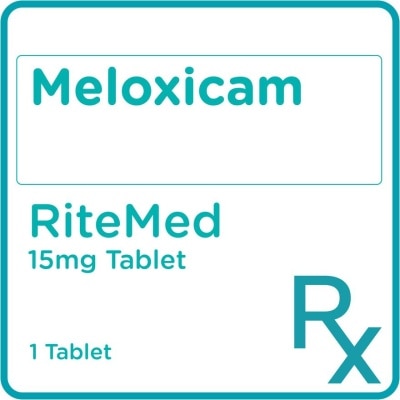 RITEMED Meloxicam 15mg 1 Tablet [PRESCRIPTION REQUIRED]