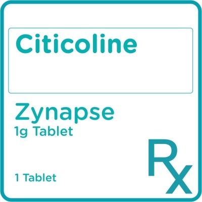 ZYNAPSE Citicoline 1g 1 Tablet [PRESCRIPTION REQUIRED]