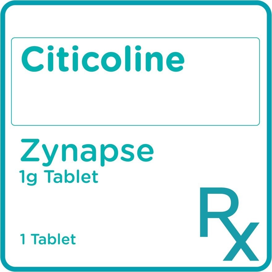 Citicoline 1g 1 Tablet [PRESCRIPTION REQUIRED]