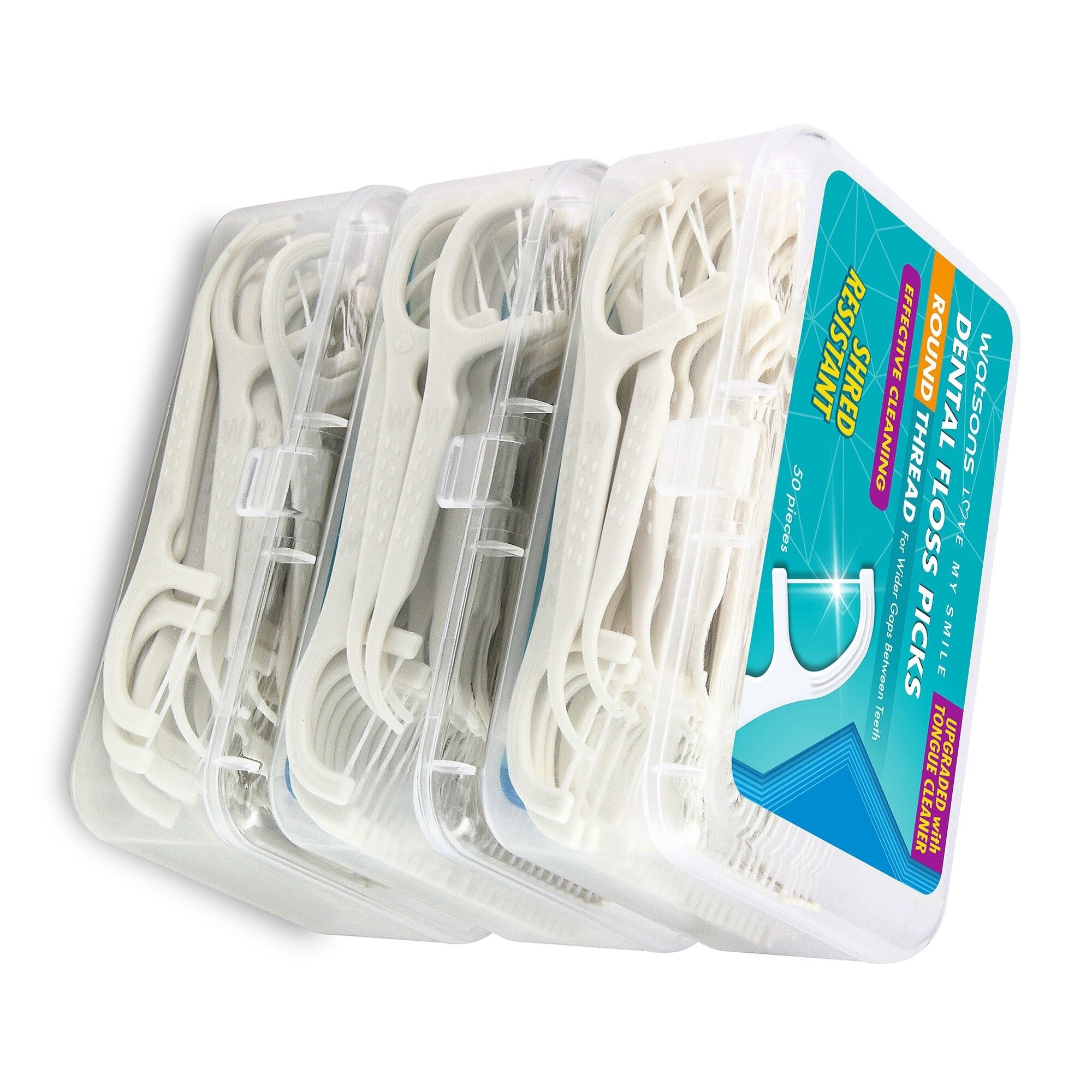 Dental Floss Round Thread Pack 50s x 3boxes